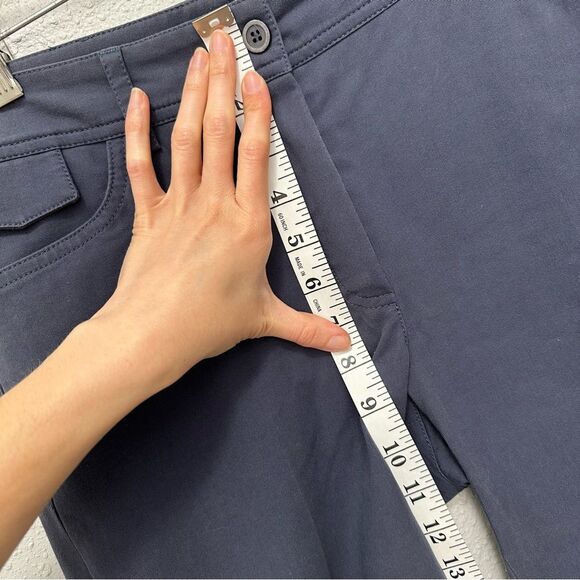 GUNEX for Brunello Cucinelli Blue Chino Pants Sz 6 Cotton Office Preppy Casual - Picture 10 of 15